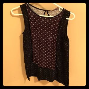 Loft XS sleeveless top
